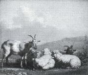 Karel Dujardin Sheep and goats China oil painting reproduction